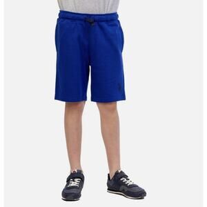 U. S. Polo Assn. Boys Basic French Terry Shorts Medium Blue